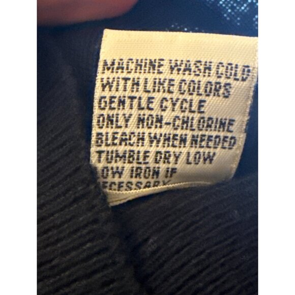 Kenneth Cole Black Knit Cowl Neck Sweater Womens S - Picture 6 of 6